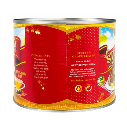 Sanniti Dolmas Stuffed Grape Leaves | Ready to Eat, 70 oz