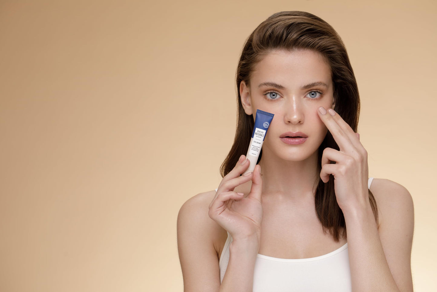 Dead Sea Naturals Eye Cream - Refreshing gel-cream for the eye area, helps smooth away fine lines, reduces the appearance of puffiness & dark circles, with exclusive Dead Sea Minerals, 0.5 Fl.Oz