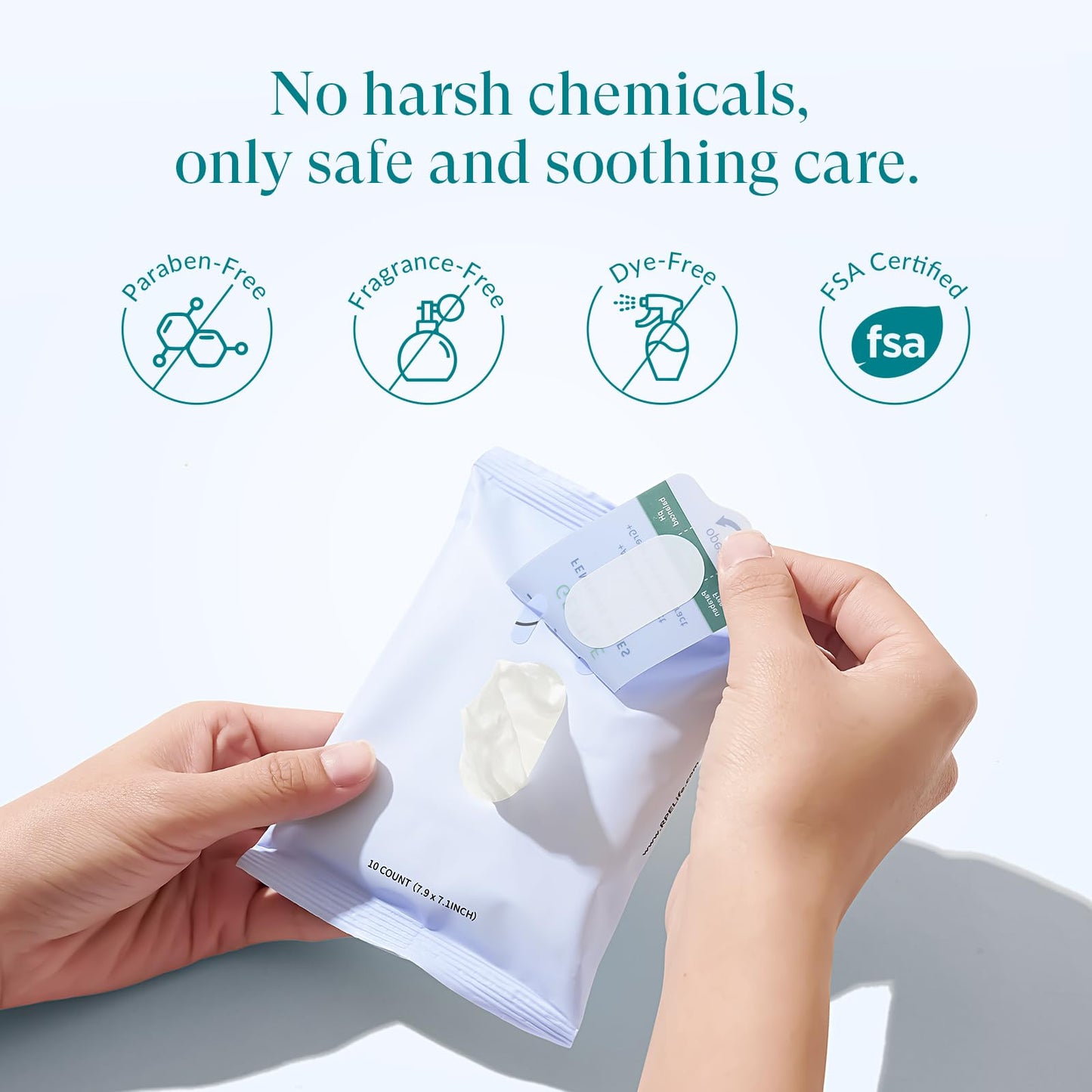Organic Feminine Care Bundle: Large pH-Balanced Wipes & Ultra-Thin Absorbent Sanitary Pads for Women, 10ct Wipes + (Extra Long Overnight, Size 6, 30ct)