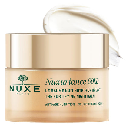 Nuxe Nuxuriance Gold Nutri-Fortifying Night Balm, Anti-Aging, Replenishing Night Cream, 1.7 Fl Oz