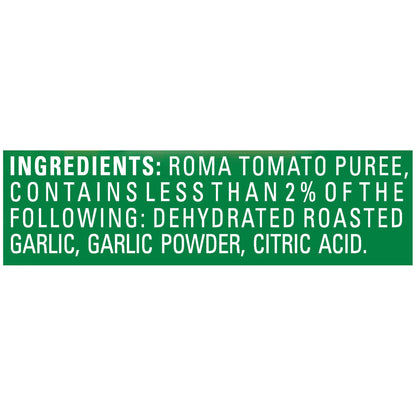 Contadina Tomato Paste with Roasted Garlic, 6 oz (Pack of 12)