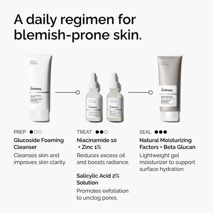 The Ordinary Salicylic Acid 2% Solution, Acne-Fighting Serum for Blemish-Prone Skin