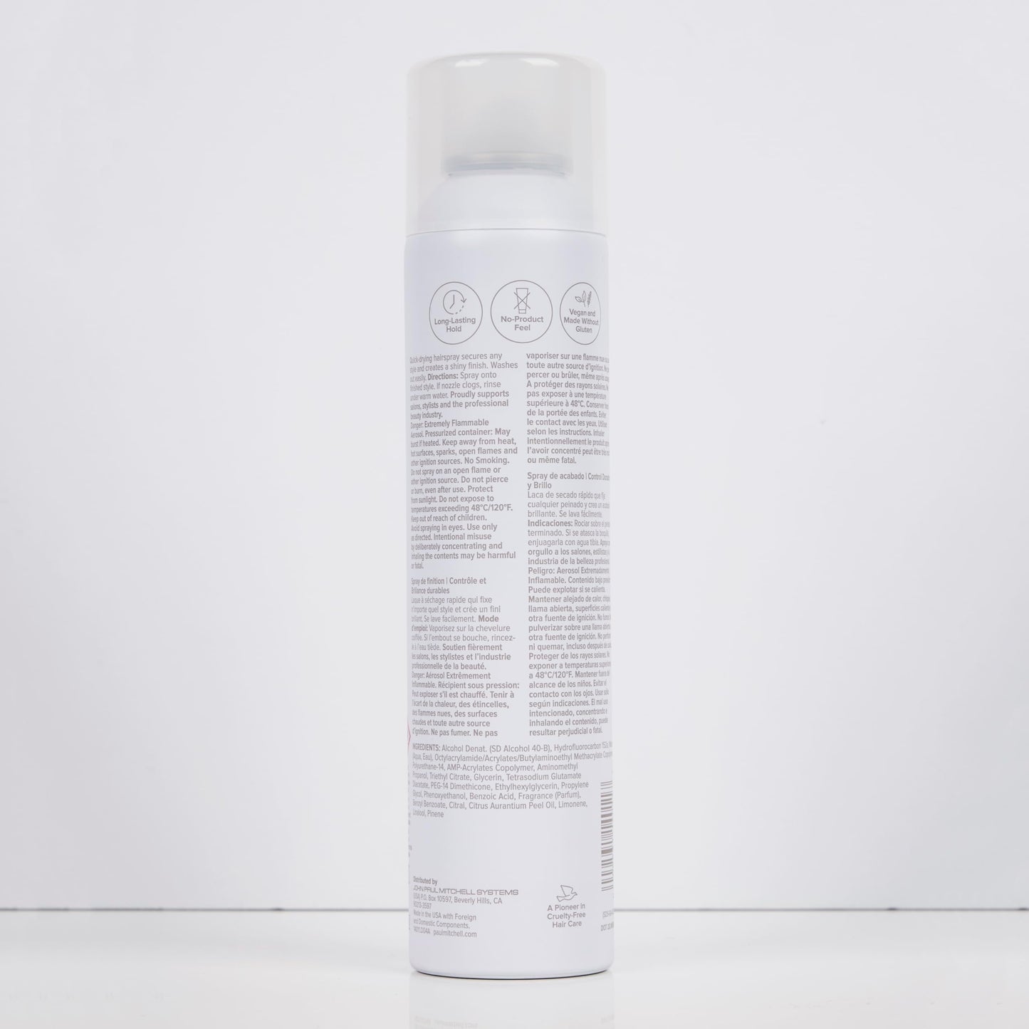 Paul Mitchell Hot Off The Press Heat Protectant, Humidity Resistance, Flexible Hold + Natural Finish, For All Hair Types