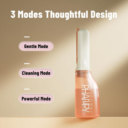 Phanpy Automatic Electric Peri Bottle for Postpartum Care, 3 Modes and 180 Adjustable, Portable for Travel, Upside Down for Perineal Cleaning and Recovery, 14 OZ