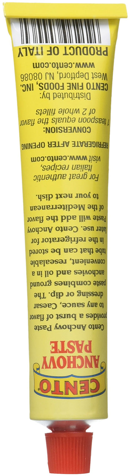 Cento Anchovy Paste 100% Italian, 2.12 Ounce (Pack of 12)