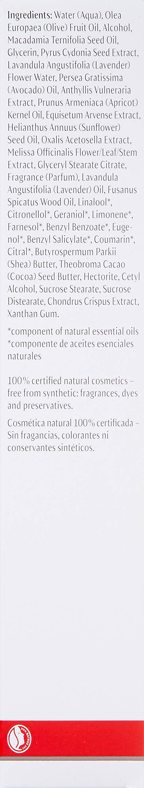 Dr. Hauschka Lavender Sandalwood Calming Body Cream, 4.9 Fl Oz