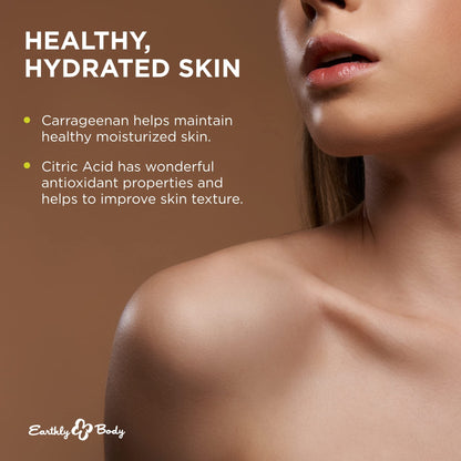 Earthly Body WaterSlide, 8 fl. oz. - Personal Moisturizer - 100% Natural, Water-Based Formula - Vegan & Cruelty Free