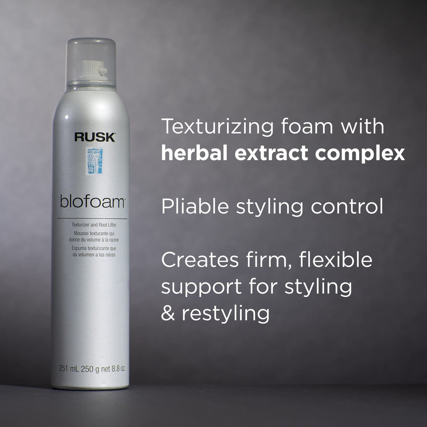 Blofoam Extreme Texture Root Lifter by Rusk for Unisex - 8.8 oz Foam