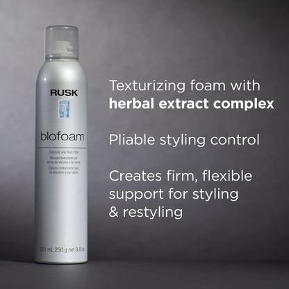 Blofoam Extreme Texture Root Lifter by Rusk for Unisex - 8.8 oz Foam