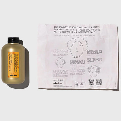 Davines This Is An Oil Non Oil, No Hold Natural Texture & Anti-Frizz - Adds Structure without Residue - Hydrating Fluid for Natural Looks, 8.45 Fl Oz