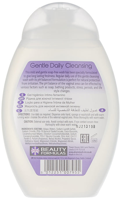Beauty Formulas Feminine Intimate Cleansing Wash Gentle PH5.5 250ml by Beauty Formulas