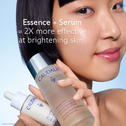 Caudalie Vinoperfect Brightening Essence, Glycolic Acid Exfoliating Toner for Radiance