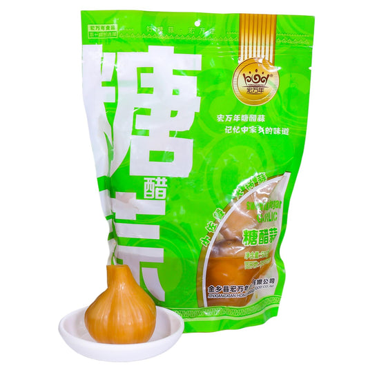 SODGHYTR Pickled Garlics, 17.64oz, Crunchy and Sweet Flavor,Long Shelf Life,Hot Pot Companion,Pickled Garlic Cloves