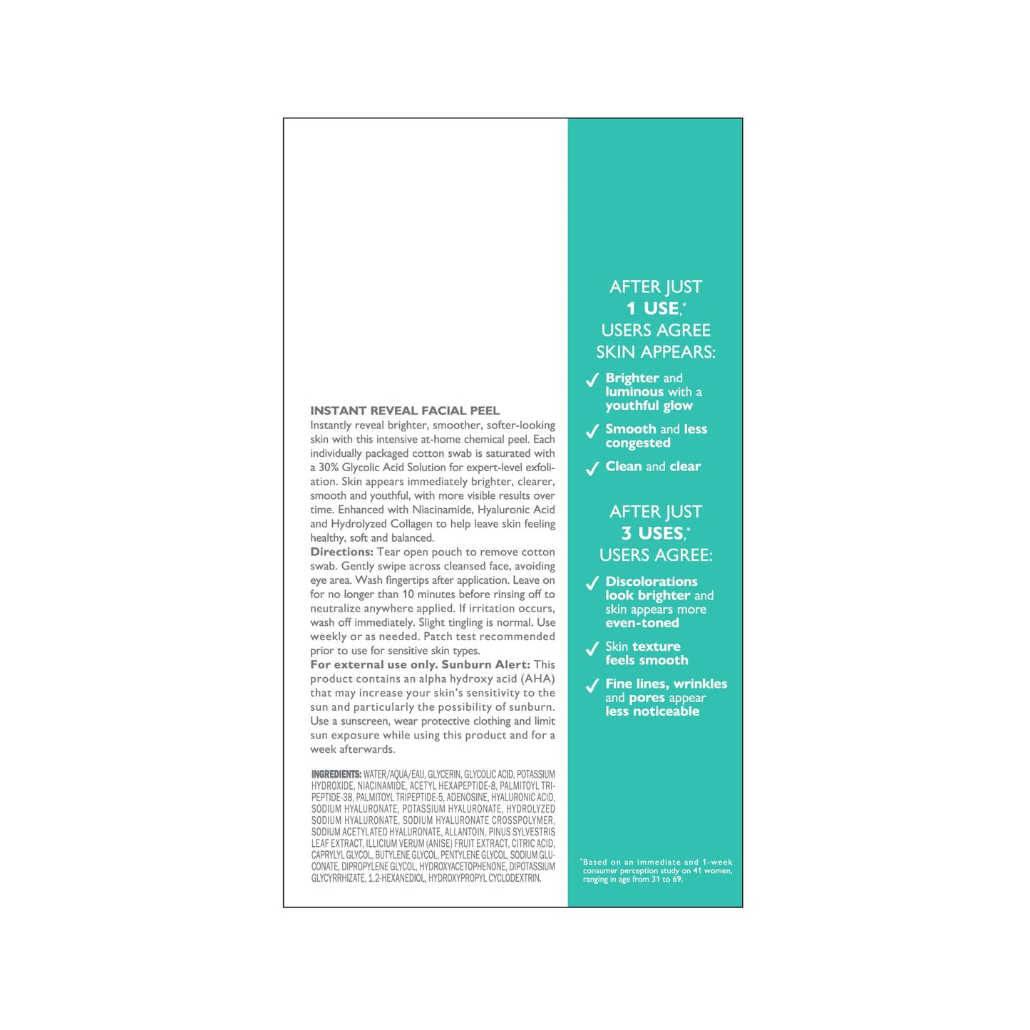 Peter Thomas Roth | Even Smoother™ Instant Reveal Facial Peel | Exfoliator with Glycolic Acid for Brightening