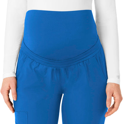 Carhartt Women's Maternity Jogger Scrub Pant - Royal, XL