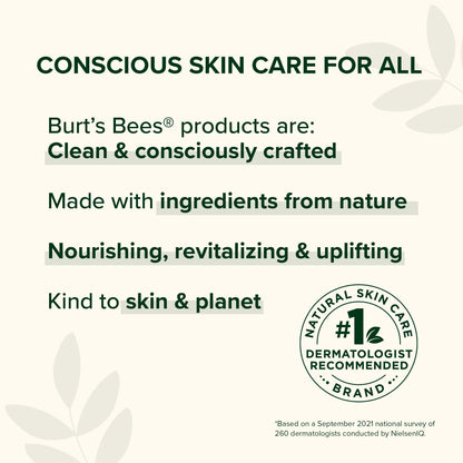 Burt's Bees Truly Glowing Day Lotion for Dry Skin, 1.8 Fluid Ounces