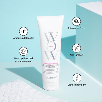 COLOR WOW Dream Clean Duo - 100% clean, sulfate-free COLOR SECURITY SHAMPOO and weightless COLOR SECURITY CONDITIONER| Achieve Super Glossy, Hydrated Hair