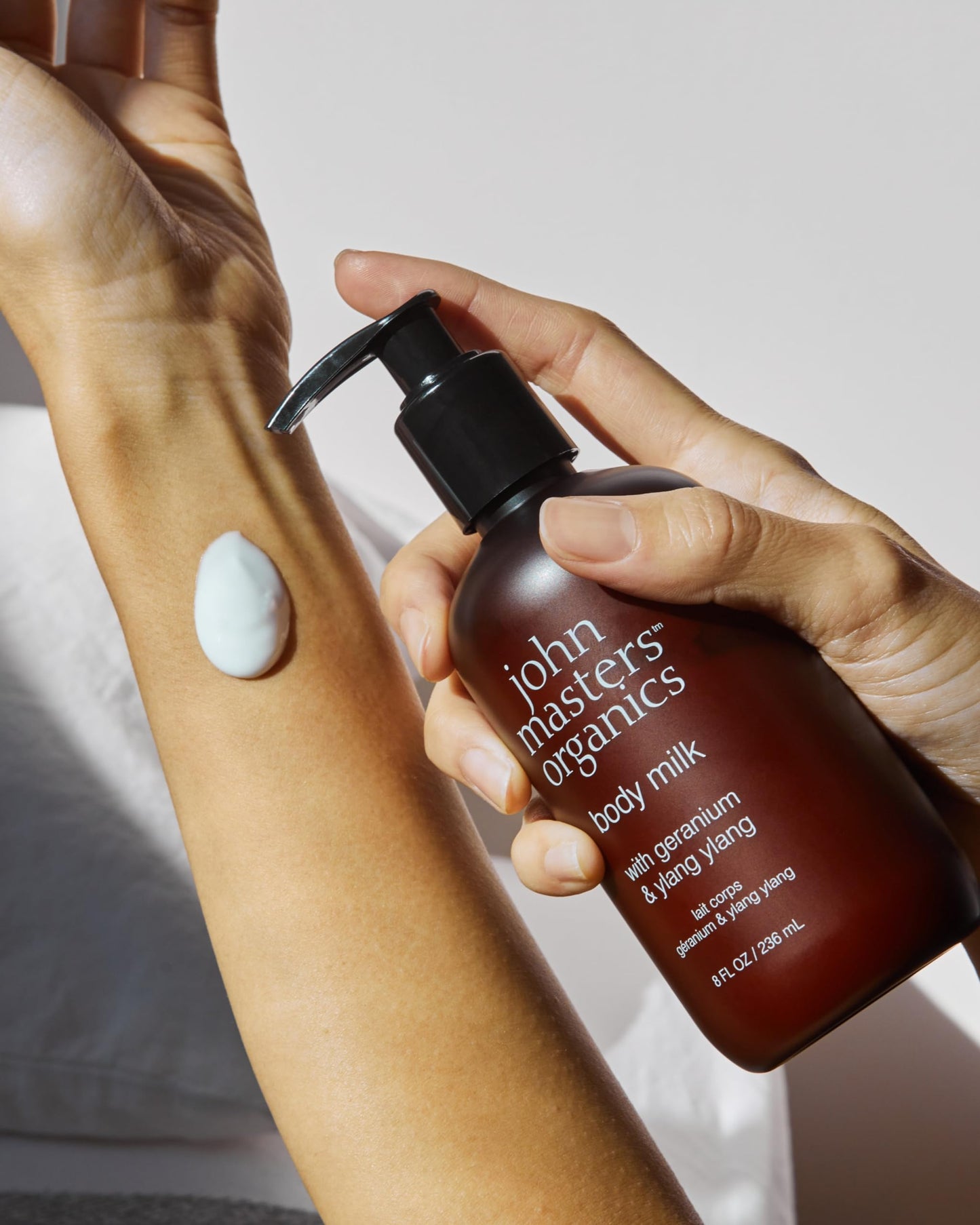 john masters organics Body Milk with Geranium & Ylang Yang