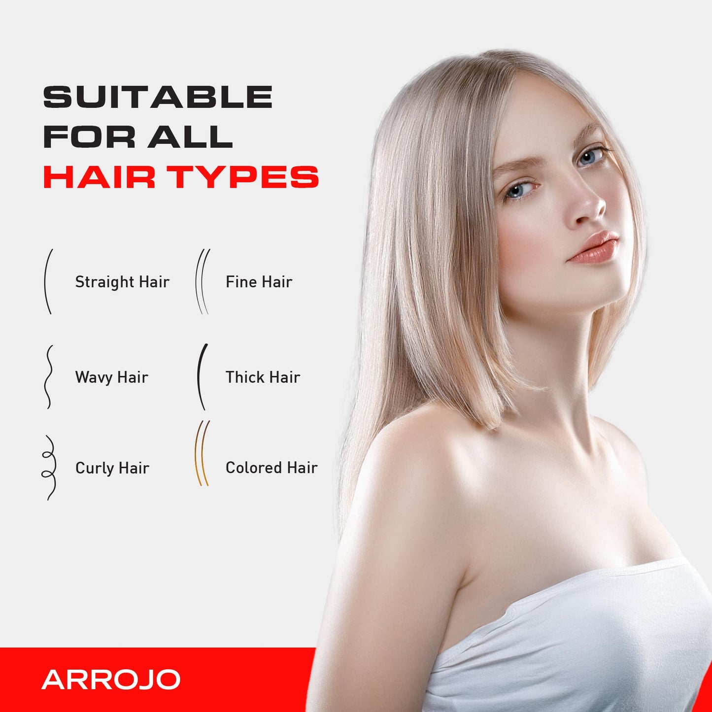 ARROJO Shine Luxe Hair Conditioner – Paraben & Sulfate Free Conditioner for Hair Shine – Moisturizing Conditioner to Add Luster & Vitality - Keratin Conditioner for Men & Women