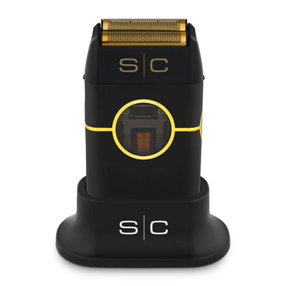 StyleCraft Instinct Metal Cordless Double Foil Shaver with IN2 Vector Motor Intuitive Torque Control, USB-C Rechargeable