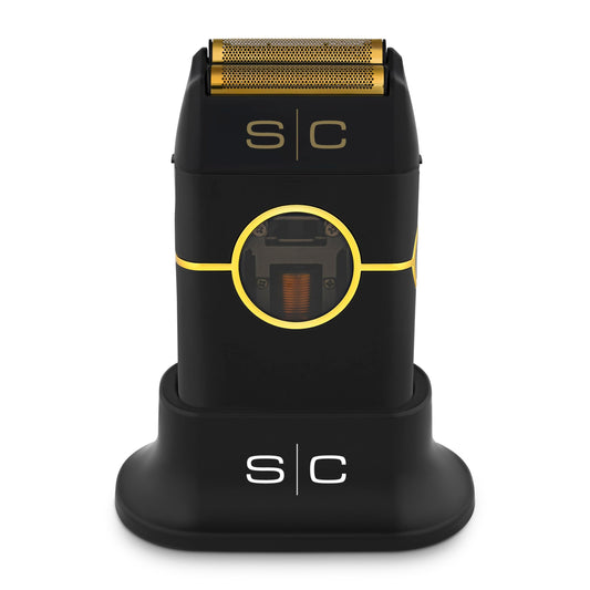 StyleCraft Instinct Metal Cordless Double Foil Shaver with IN2 Vector Motor Intuitive Torque Control, USB-C Rechargeable