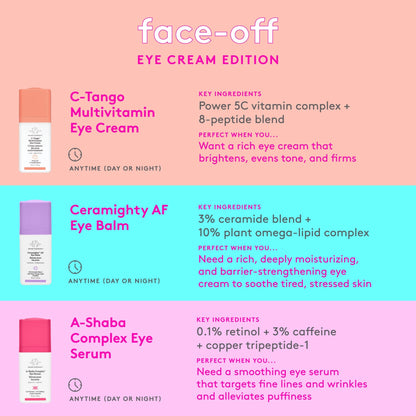 Drunk Elephant C-Tango Multivitamin Eye Cream - Vitamin C Eye Cream - Clean Clinical Skincare