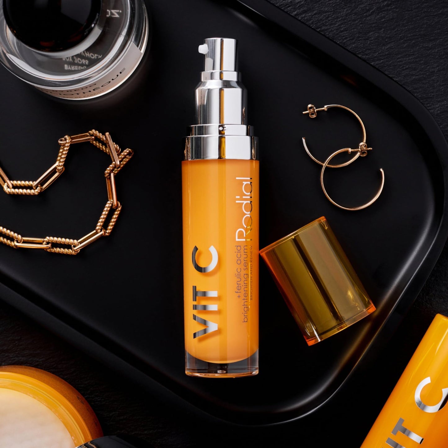 Rodial Vitamin C Brightening Serum 1 fl oz - Advanced Skincare with Vitamin C, Niacinamide, Hyaluronic Acid & Ferulic Acid - Plumps Fine Lines, Evens Tone & Brightens Complexion