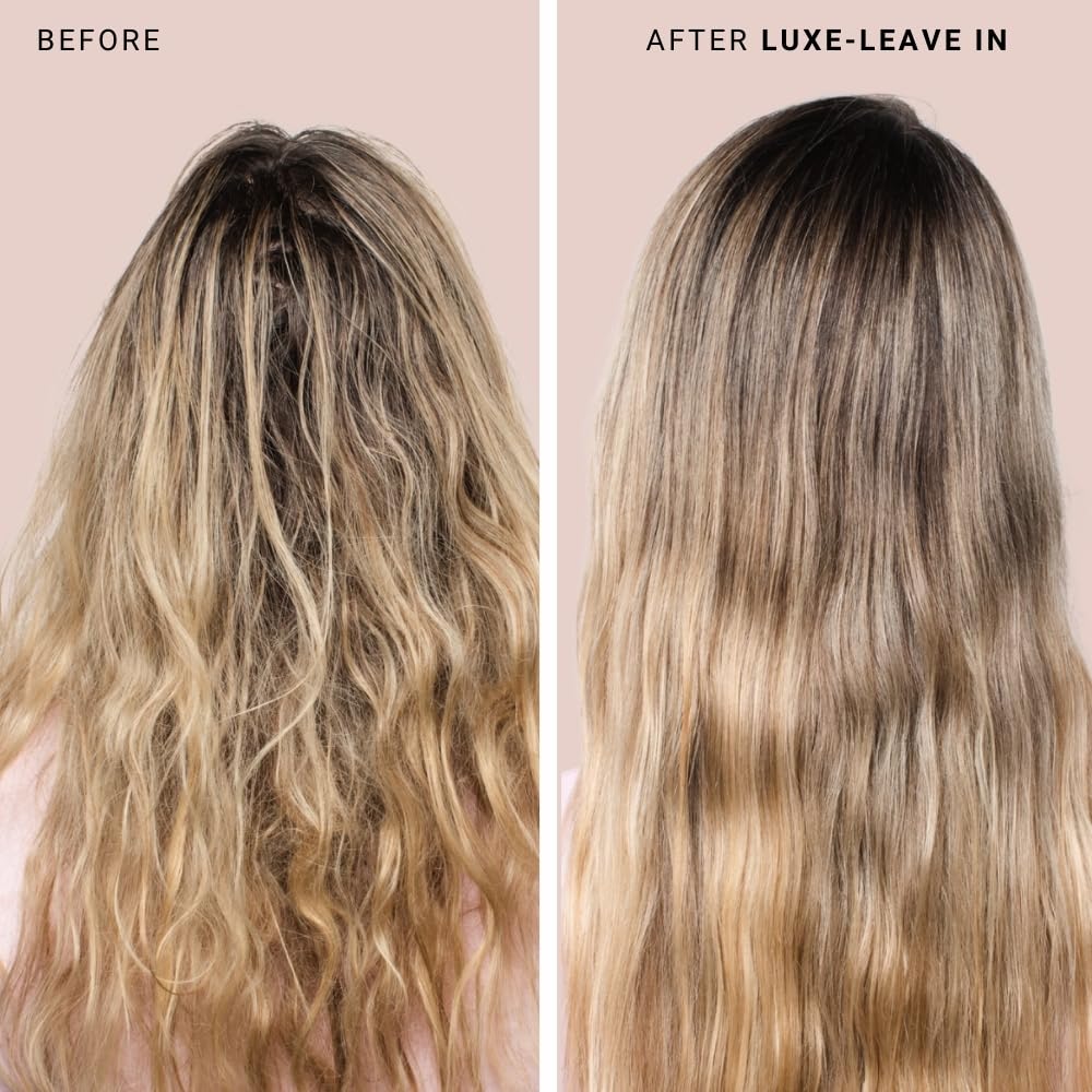 The Beachwaver Co. Luxe Leave-In Conditioning Detangler - Full Size (6 Fl Oz) | Leave-In Treatment to Hydrate, Smooth, & Strengthen w/HiX Vegan Bond Multipliers | Bali Beach Night Fragrance