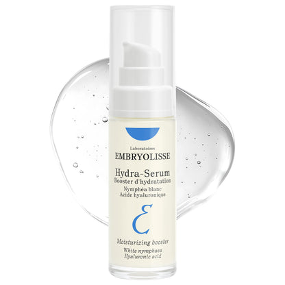 Embryolisse Hydra-Serum, Ultra-Hydrating Lightweight Hyaluronic Acid Facial Serum with White Water Lily, For Oily to Combination Skin, 1.01 Fl Oz