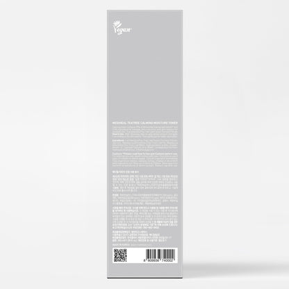MEDIHEAL Teatree Calming Moisture Toner (11.8 fl oz), Quick Calming and Deep Hydration Toner with Teatree Extract Leaf Oil for Sensitive Skin Type