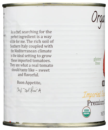 ORGANICO BELLO Organic Premium Chopped Tomatoes, 28 OZ