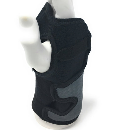 Champion Wrist Support, Universal Fit, Removable Splint, 3-Strap, Airmesh Fabric, Black,