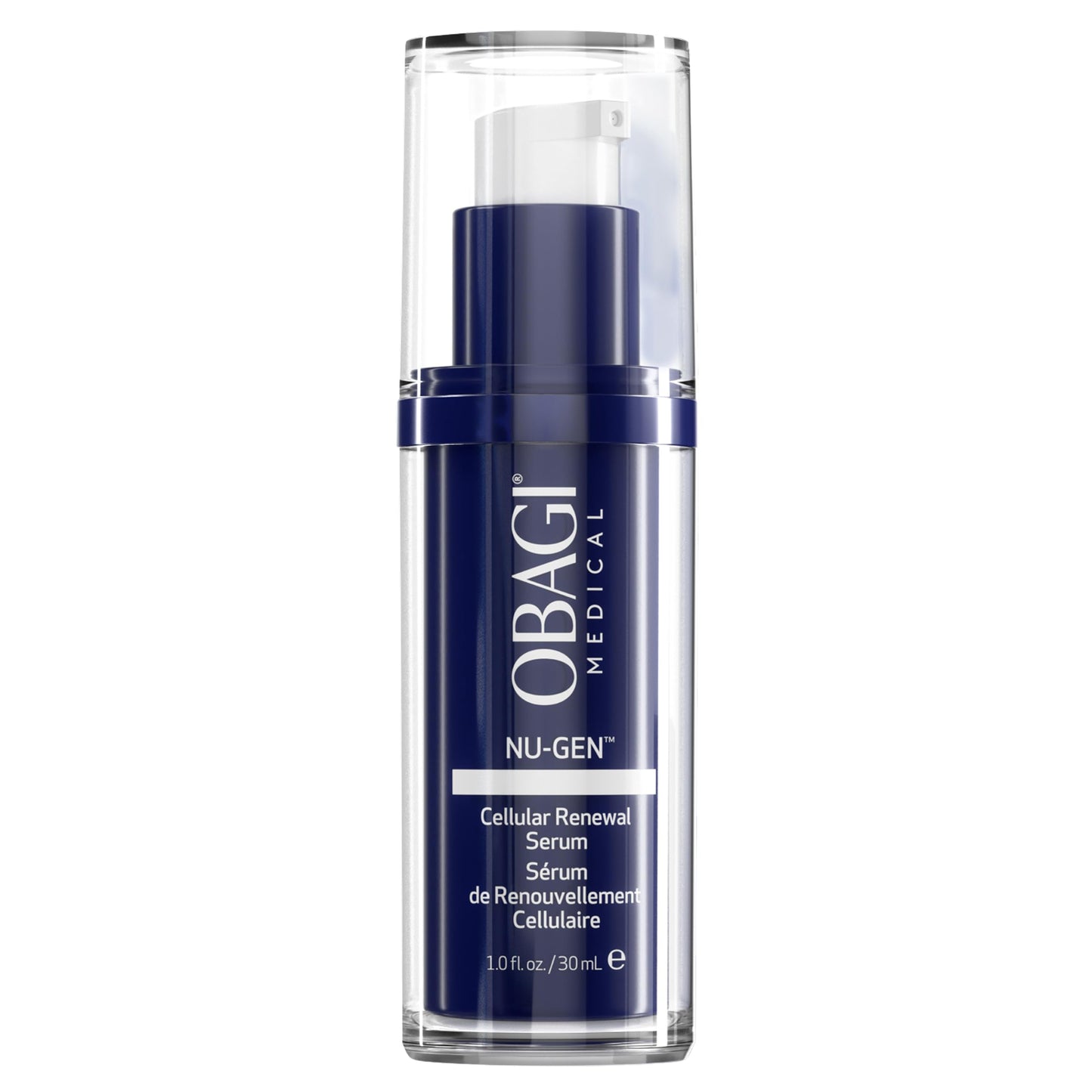 Obagi NU-GEN NAD+ Cellular Renewal Face Serum with Niacinamide & NMN – Clinically Proven Anti-Aging Serum Reduces Wrinkles & Dark Spots, Supports Collagen Production, Hydrates & Repairs Skin – 1 oz