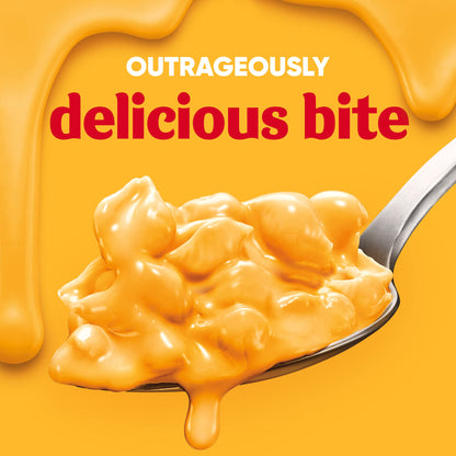 Velveeta Shells and Cheese Mac and Cheese, 2 Big Cups, for Easy Dinner or Dinner Sides, Original Flavor, 5 oz