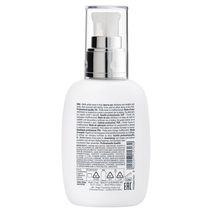 ALFAPARF MILANO Semi di Lino Diamond Extraordinary All-in-1 Leave-In Fluid with Thermal Protection - Detangles, Protects, Softens, Smooths, Controls, Seals Cuticles - Vegan Formula - 4.23 fl. oz.