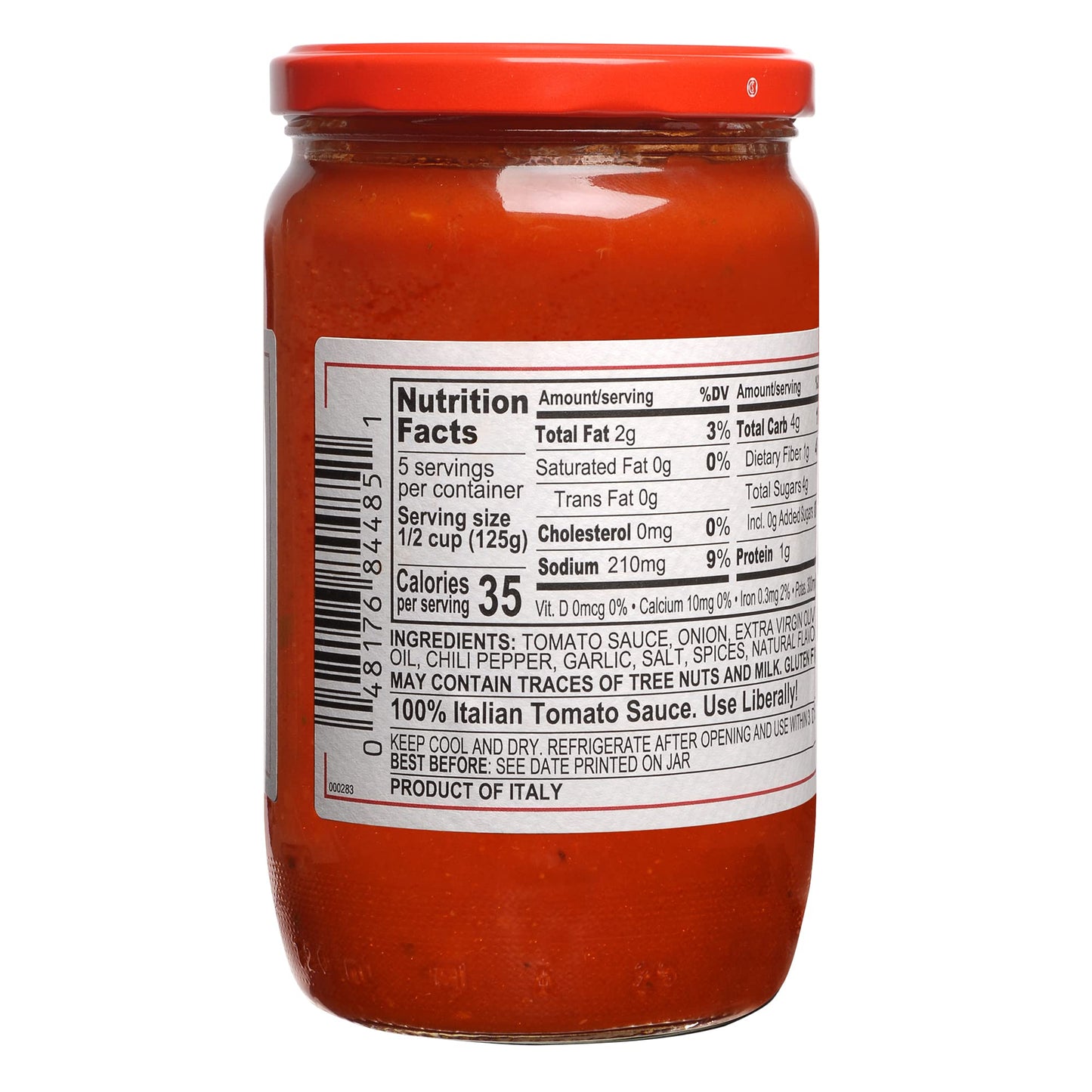 Mantova Arrabbiata Pasta Sauce | Tomato Sauce Made with Fresh & All-Natural Ingredients | Non GMO, Vegan, Gluten Free, Low Carb Pasta Sauce, 24 Fl Oz (Pack of 2) (24 oz, 1)