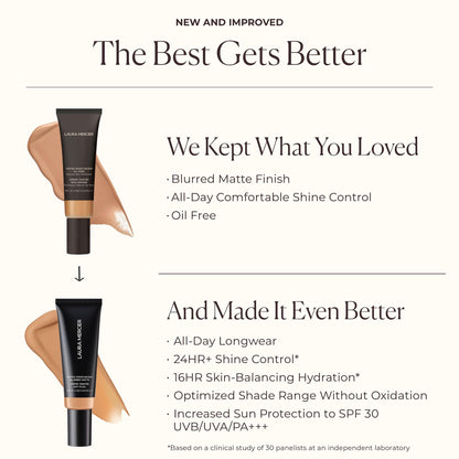 Tinted Moisturizer Natural Dewy SPF 30-1C Cameo by Laura Mercier for Women - 1.5 oz Makeup