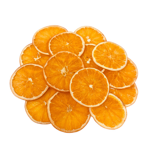 Utama Dehydrated Orange Slices - 30+ Dried Citrus Wheels for Cocktails, Garnishes, Crafts, and Decorations - MADE IN THE USA