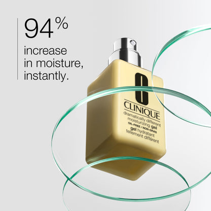 Clinique 3-Step Dramatically Different Moisturizing Gel | Oil-Free | Face Moisturizer for Combination Oily to Oily Skin Types