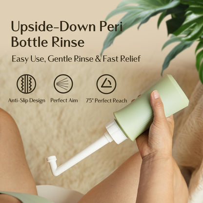Postpartum Essentials Kit for Mom & Baby, Postpartum Care for Labor & Delivery, Peri Bottle, Cooling Spray, Disposable Underwears, Postpartum Pads, Hot&Cold Packs, Soothing Liners, Baby Outfits Set