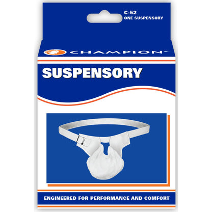 Champion Hernia Belt, Single or Double Bilateral Herniation Pad, Adjustable, Medium