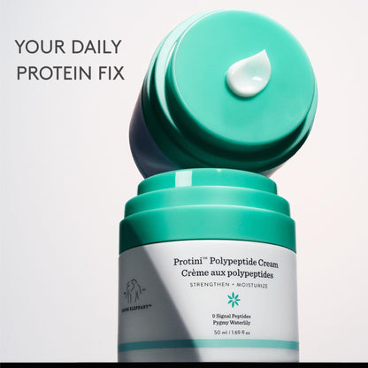 Drunk Elephant Protini Polypeptide Cream - Firming Moisturizer - Clean Clinical Skincare - Cruelty-Free - Dermatologist-Tested - Free of Essential Oils, Silicones, and Fragrance