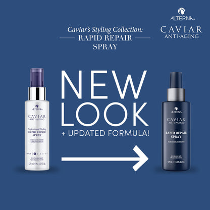 Alterna Haircare CAVIAR Anti-Aging Rapid Repair Spray 4.2 Fl Oz | Instant Shine and Humidity Protection Spray for Hair | Sulfate Free