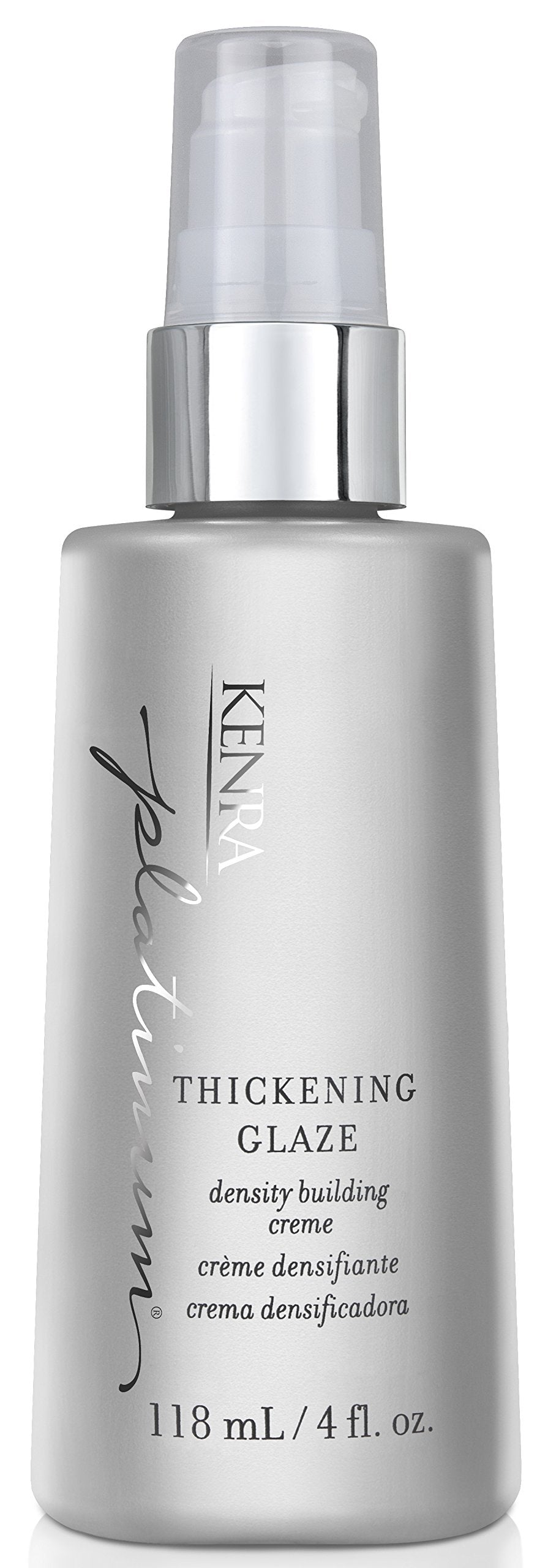 Kenra Platinum Thickening Glaze | Volumizing Styler | Adds Fullness & Body | Lightweight Conditioning | Density Building For Thick, Healthy-Looking Styles | All Hair Types