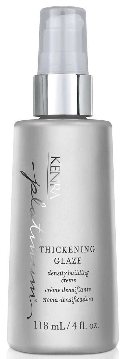 Kenra Platinum Thickening Glaze | Volumizing Styler | Adds Fullness & Body | Lightweight Conditioning | Density Building For Thick, Healthy-Looking Styles | All Hair Types