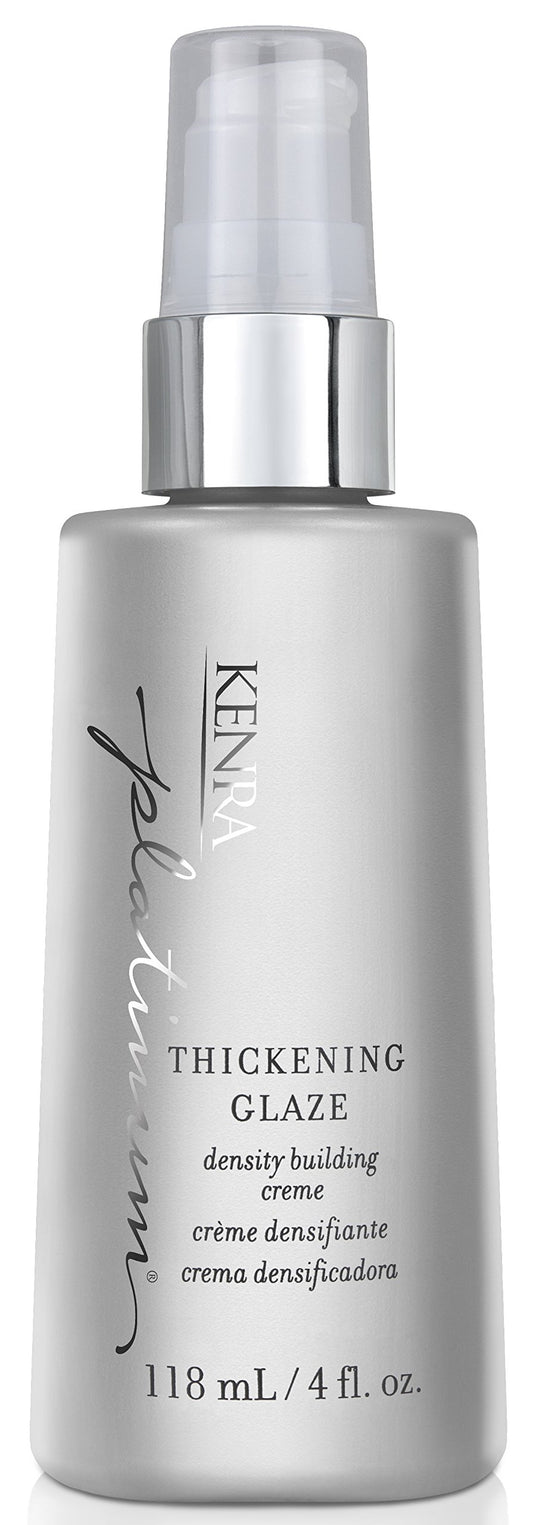 Kenra Platinum Thickening Glaze | Volumizing Styler | Adds Fullness & Body | Lightweight Conditioning | Density Building For Thick, Healthy-Looking Styles | All Hair Types