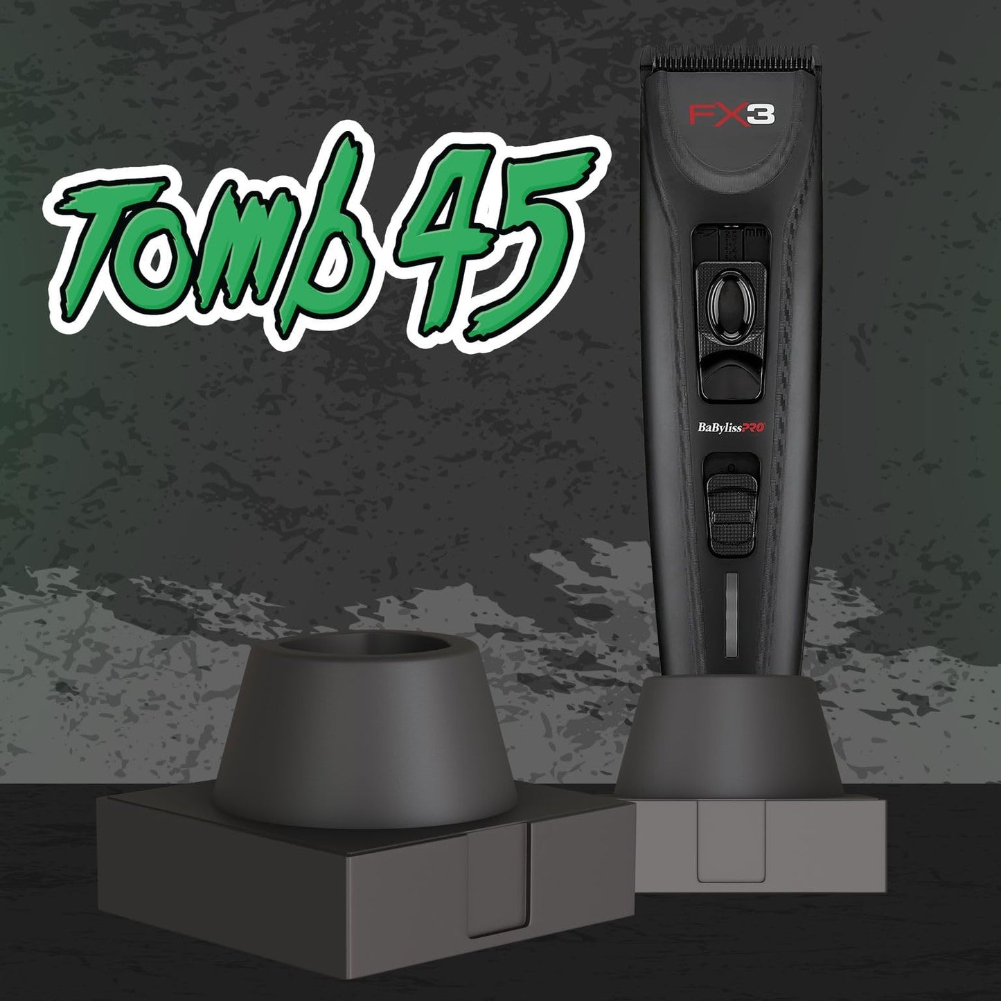 Tomb 45 Power Pod for Babyliss FX3 Hair Clippers - Wireless Charger for Hair Clipper - Charging Base