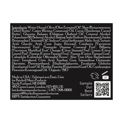Brickell Men's Smooth Brushless Shave Butter for Men, Natural and Organic Smooth Shaving Butter to Fight Nicks, Cuts and Razor Burn, 5 Ounce, Scented