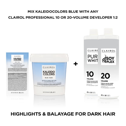 Clairol Professional Kaleidocolors Powder Lightener for Hair Highlights, Lightening, and Toning