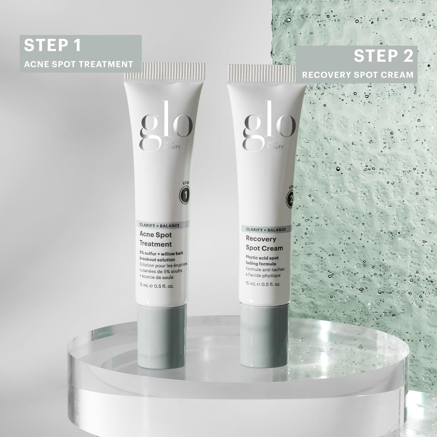 Glo Skin Beauty Recovery Spot Cream - Reduces Shadow Mark Size, Depth & Uneven Tone and Redness Post Breakout, For Acne-Prone and Oily Skin
